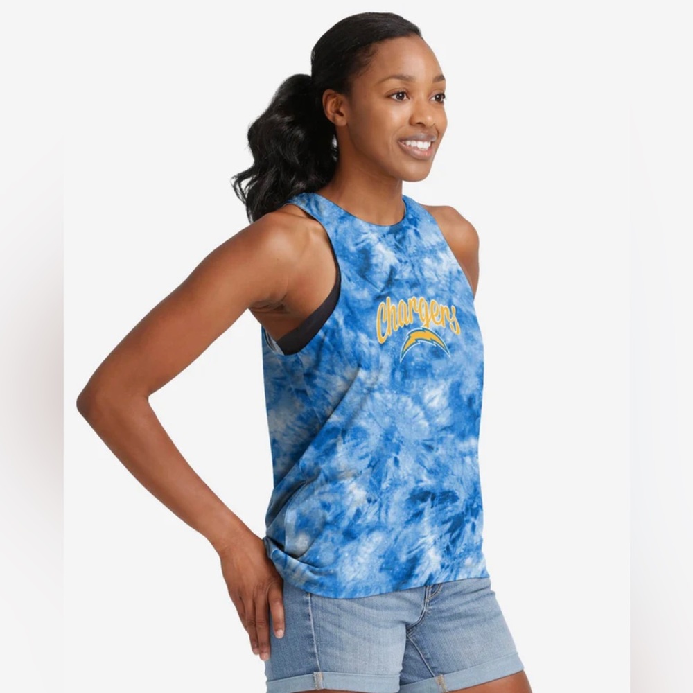 Los Angeles Chargers Tie Dye NWT